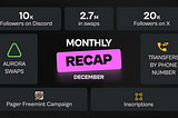 December recap