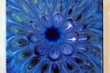 I Poured Paint Over the Colander — The Result Was Soft, Strange, and Beautiful…