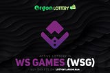 Argon X Wall Street Games lottery is now active