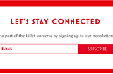 Email Experience: Lillet Spritz