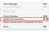 Stop Accidentally Deleting Conversations in Messages on the Mac