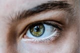 beautiful green eye
