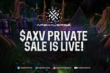 Apexaverse $AXV Private Sale (Round 1) is Live