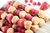 Donut and Fruit Kabobs