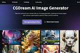 CGDream: AI-Powered Image Gen