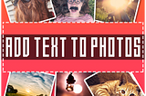Add Text To Photos Top Applications