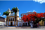 Beautiful town of Penedo, Alagoas State, Brazil