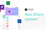 New Billers Update — August 27th, 2020