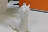 3D Printing an Alpaca with PLA filament
