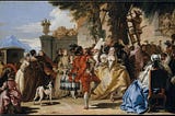 “A Dance in the Country Artist” by Giovanni Domenico Tiepolo (Italian, Venice 1727–1804 Venice)
