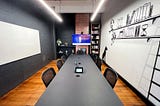 Meeting Room for Hire in Melbourne Fully equipped with AV media and Whiteboards.