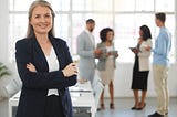 C-level woman executive at a public company