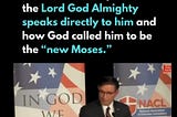 Mike Johnson: The New Moses