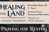 Healing The Land By PURE Assembly