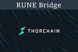 Using the RUNE bridge to provide liquidity on Sushiswap