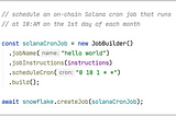 Solana on-chain cron scheduler is here