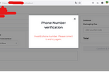 Bypass Mobile Phone verification using Mobile website