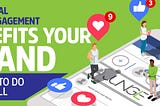 social media engagement benefits your brand