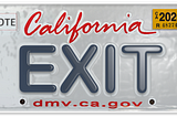 FREE CALEXIT DRIVERS LICENSE GRAPHIC