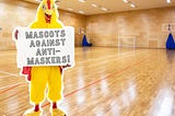 College Mascots On National Strike, Bitter Over Anti-Mask Game Goers