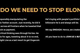 $StopElon started off like most potential moonshots, with a vision and a plan.