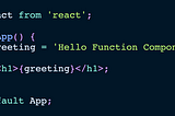 Props to you, React!