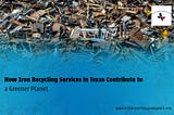 A bunch of irons for recycling services in texas
