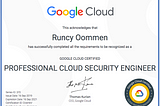 GCP Professional Cloud Security Engineer — Preparation tips