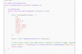 Return only selected columns from a resource without explicitly mentioning them in the resource…