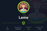 HackTheBox Writeup: Lame