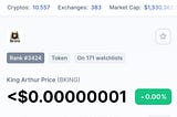 We are now LIVE on CoinMarketCap