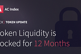 ACX Team Has Locked Liquidity for 12 months!