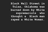 Whiteness is burning: From Black Wall Street to Minneapolis, Our Souls Will Be Free
