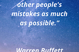 Top 15 quotes for investment and trading mistakes