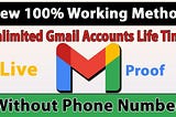 How to make gmail account without phone number | gmail unlimited kaise banaen 2021 Working Method