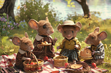 Mouse Family Picnic