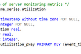 Time window queries and aggregates