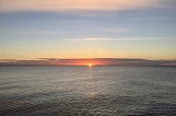Ocean sunset