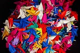 O que Aprendi Fazendo Mais de 1000 Tsurus (Origamis) de Papel!