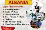 🌍Obtain Your Albania Work Permit Now!