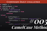 CamelCase Method