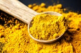 Turmeric in powdered form