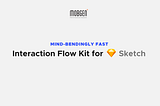 Interaction Flow Kit for Sketch — Free Download
