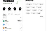 Gift payment 5350 USDT Blockchain Trc20 for you u can use ( Okx walllet — Safepal wallet — Tron…