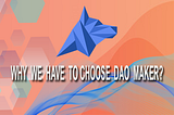 WHY WE HAVE TO CHOOSE DAO MAKER?