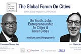 The Global Forum On Cities Q1 2021, Social Impact — Gavin Jackson, Co-Founder, 4–22 Foundation (UK)