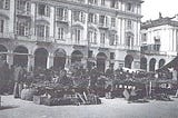 Il mercato di Cuneo