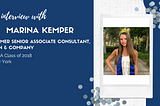 Consultant Spotlight: Marina Kemper