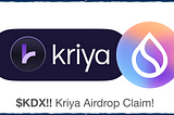 Kriya: Claim Your Airdrop Now!!