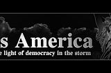 Banner graphic for the publication, “This America” created by D. Denise Dianaty